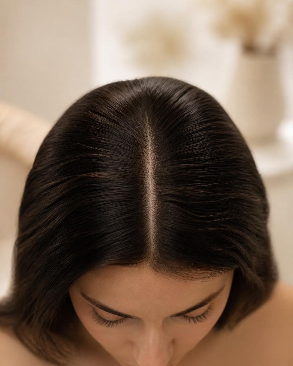 Résultat micropigmentation capillaire — Ipek Göktepe 2